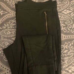 LOFT Dress Leggings with side zipper pockets